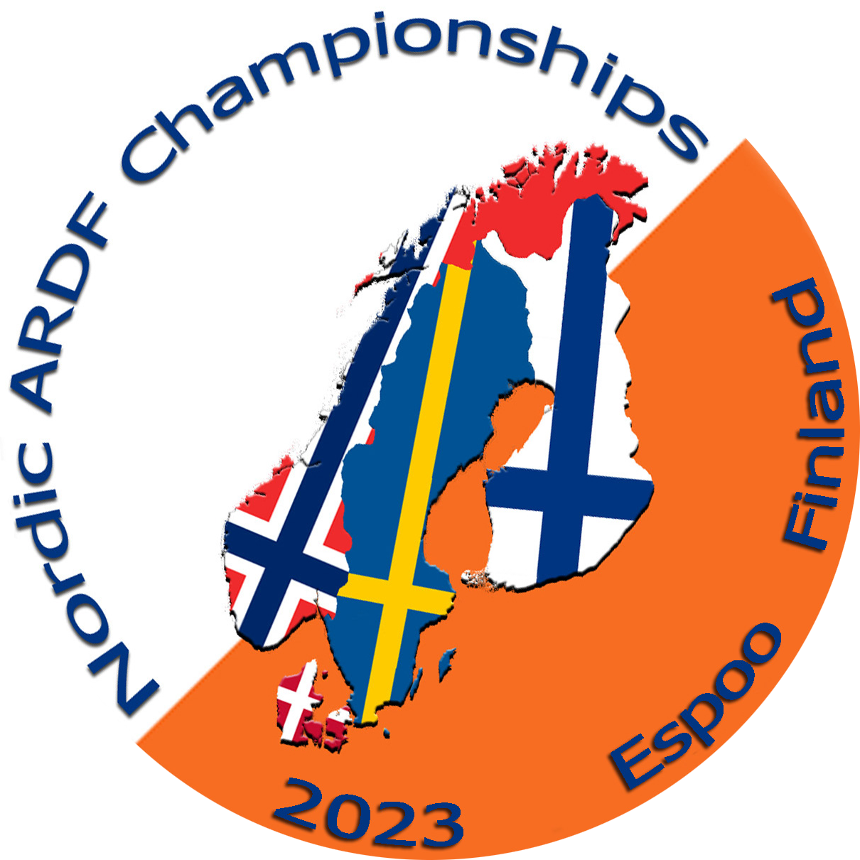 ARDF Nordics 2023 logo