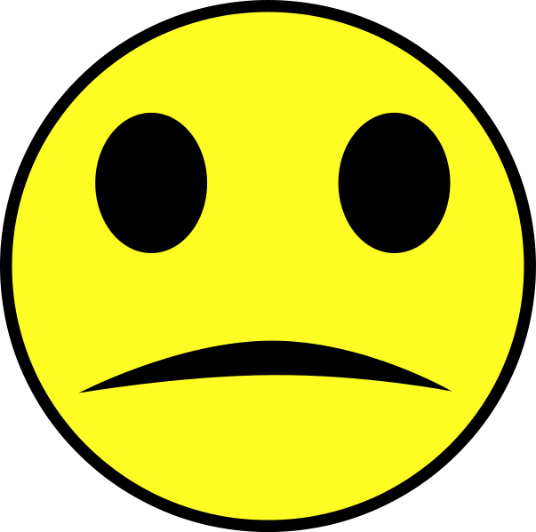 Sad face
